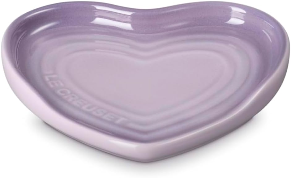 Le Creuset Stoneware Heart Shaped Spoon Rest, 5", White