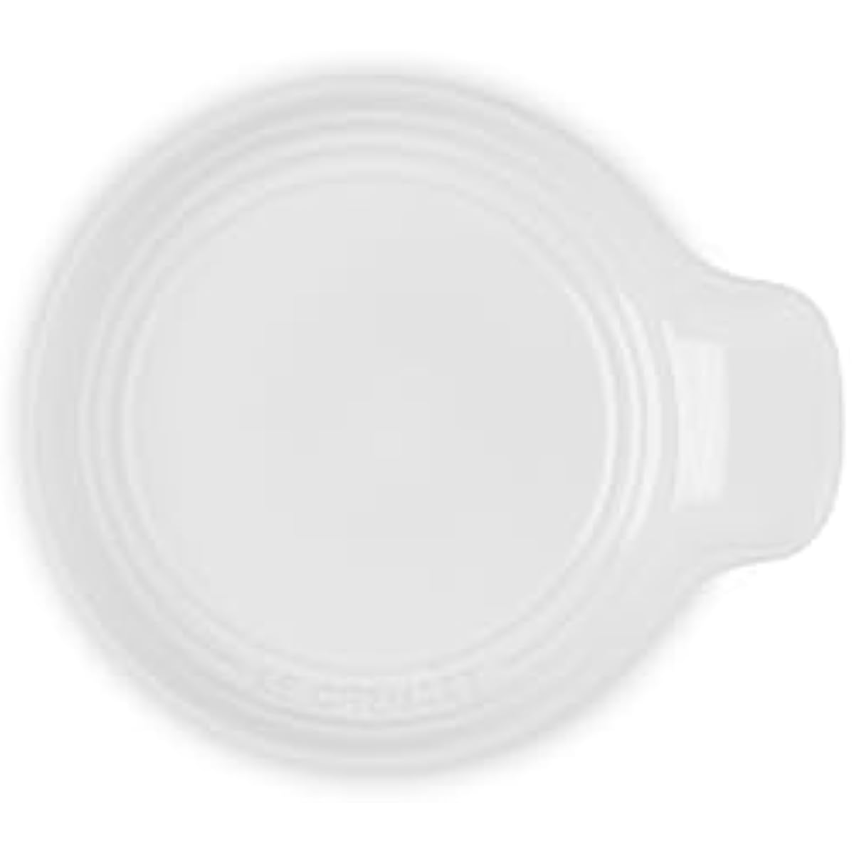 Le Creuset Signature Stoneware Spoon Rest, 6 Inches, White