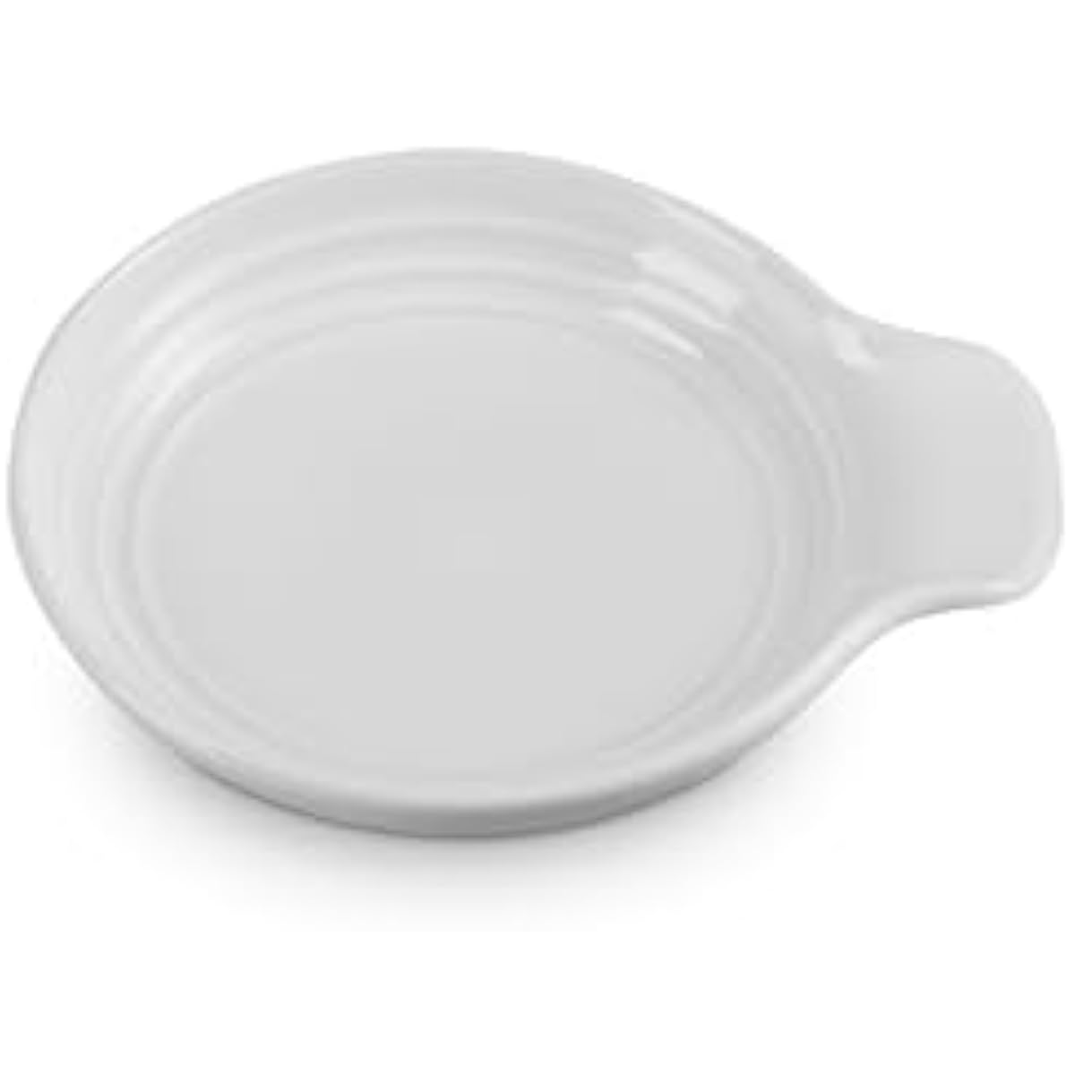 Le Creuset Signature Stoneware Spoon Rest, 6 Inches, White