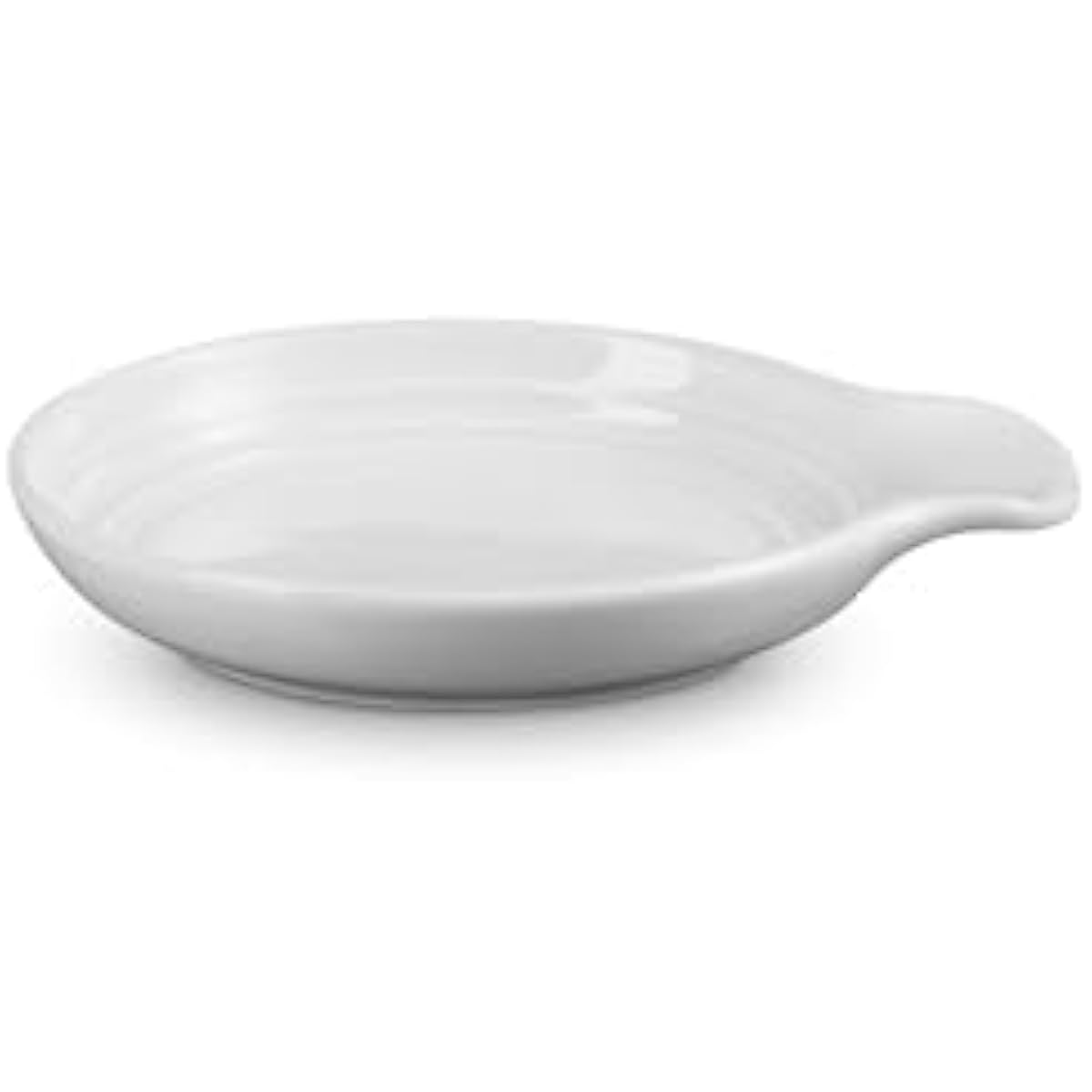 Le Creuset Signature Stoneware Spoon Rest, 6 Inches, White