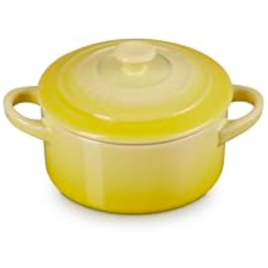 Le Creuset Stoneware Mini Round Cocotte, 8 oz., Soleil
