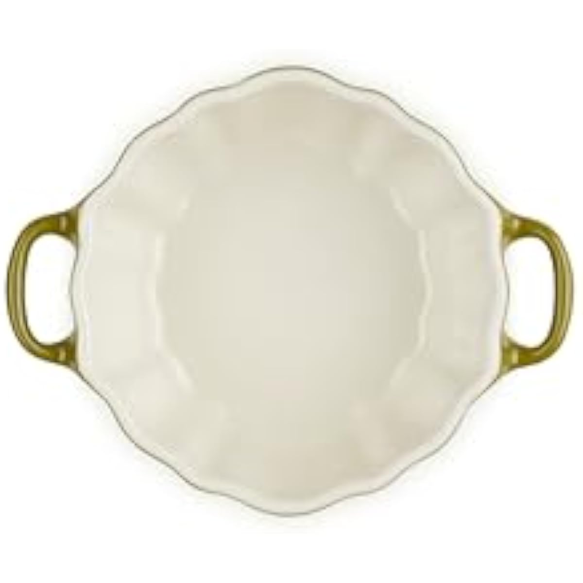 Le Creuset Stoneware Pumpkin Mini Cocotte, 12 oz., Olive