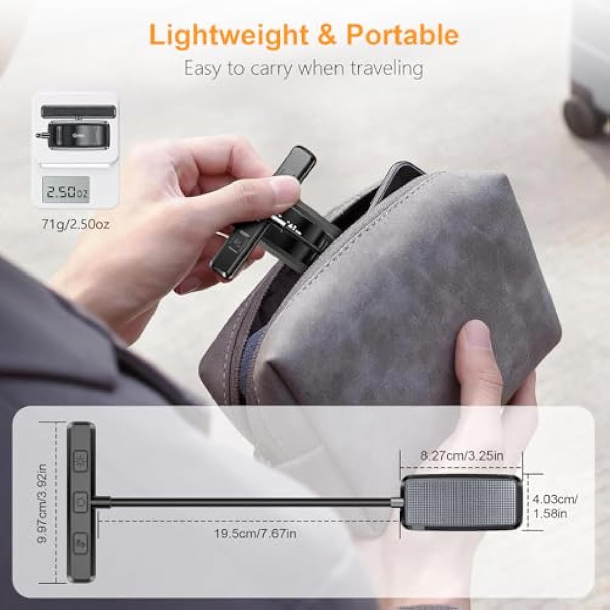 Gritin 19 LED Rechargeable Book Light for Reading in Bed with Memory Function- Eye Caring 3 Color Temperatures,Stepless Dimming Brightness,90 Hrs Runtime Lightweight Clip on Light for Book Lovers
