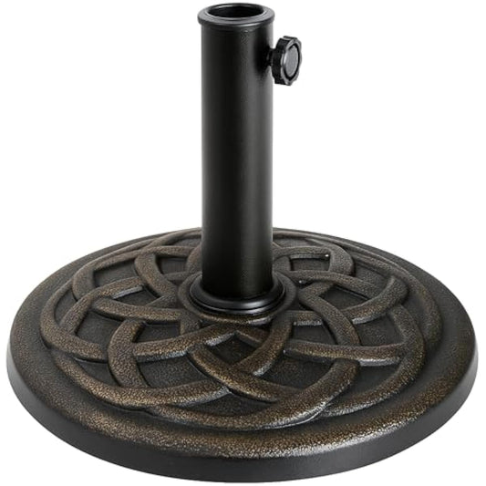 BACKYARD EXPRESSIONS PATIO · HOME · GARDEN 911554 21 Pound Umbrella Base, Bronze