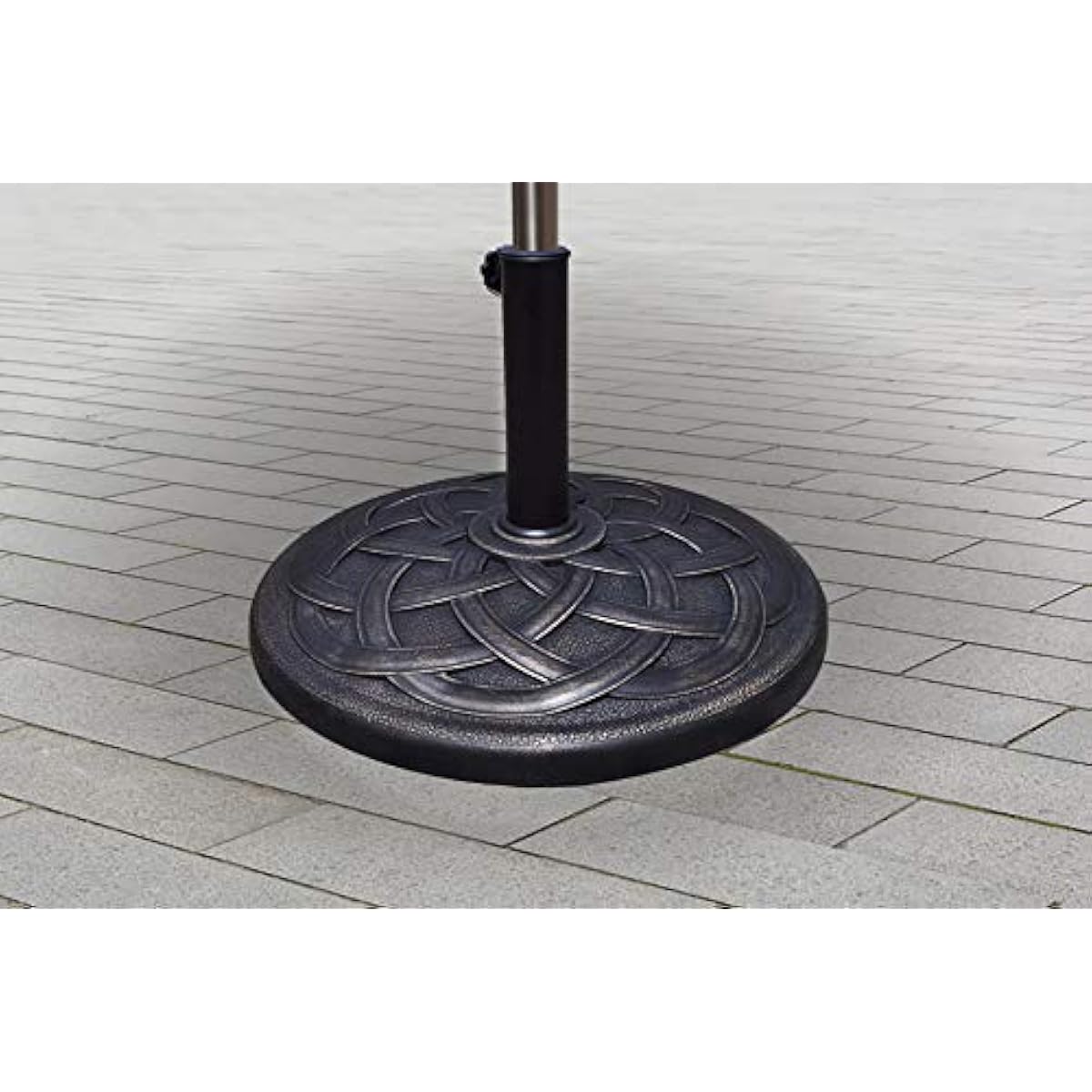 BACKYARD EXPRESSIONS PATIO · HOME · GARDEN 911554 21 Pound Umbrella Base, Bronze