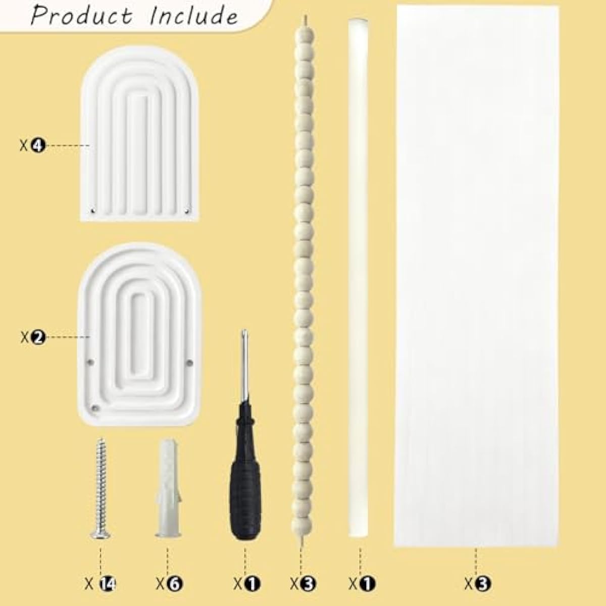 OurWarm Nursery Book Shelves for Wall Set of 3, White Natural Wood Nursery Floating Shelves with Towel Bar, Wall Mounted Floating Bookshelves for Baby Room Kids Room Living Room Storage and Decor