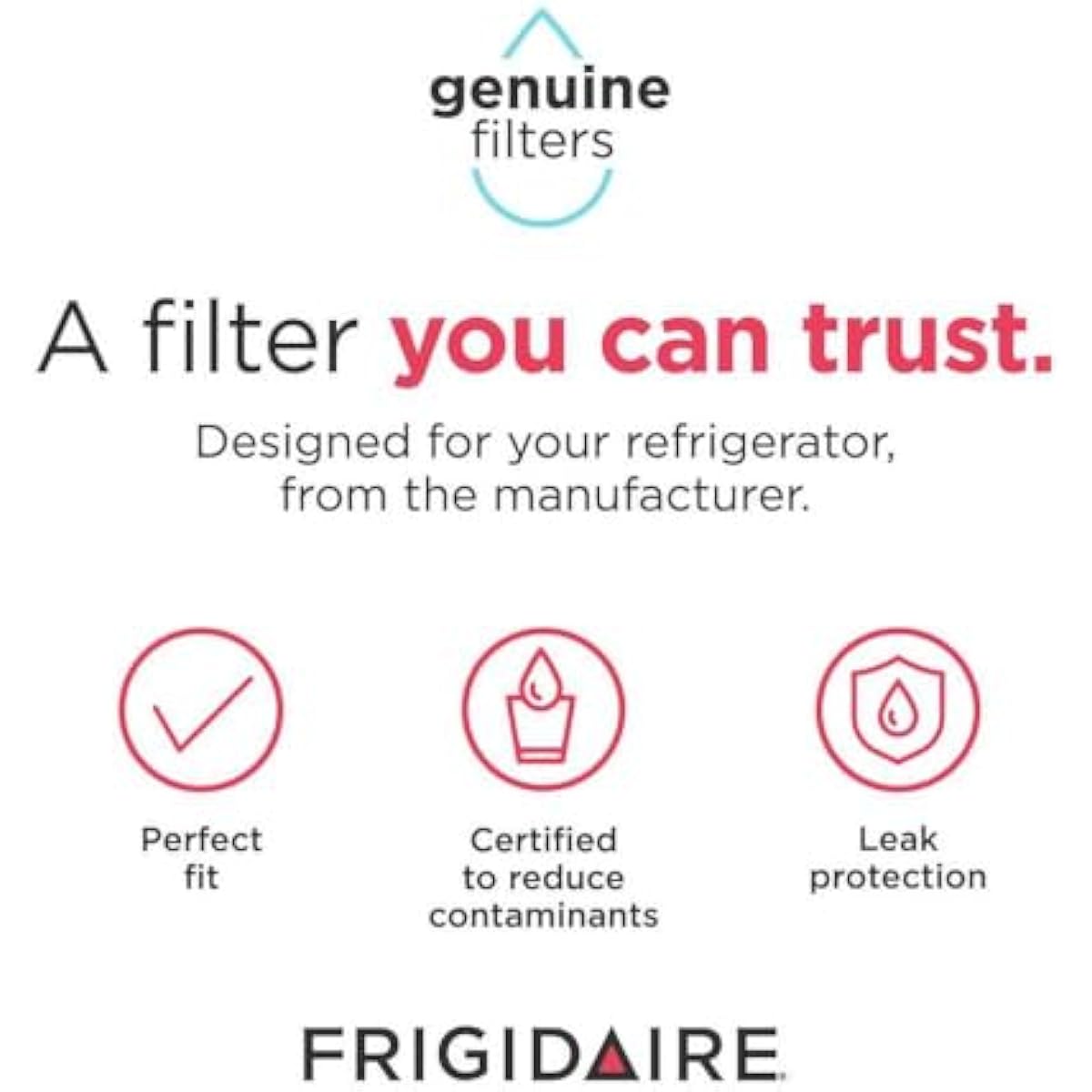 FRIGIDAIRE ULTRAWF Pure Source Ultra Water Filter, Original, White, 1 Count