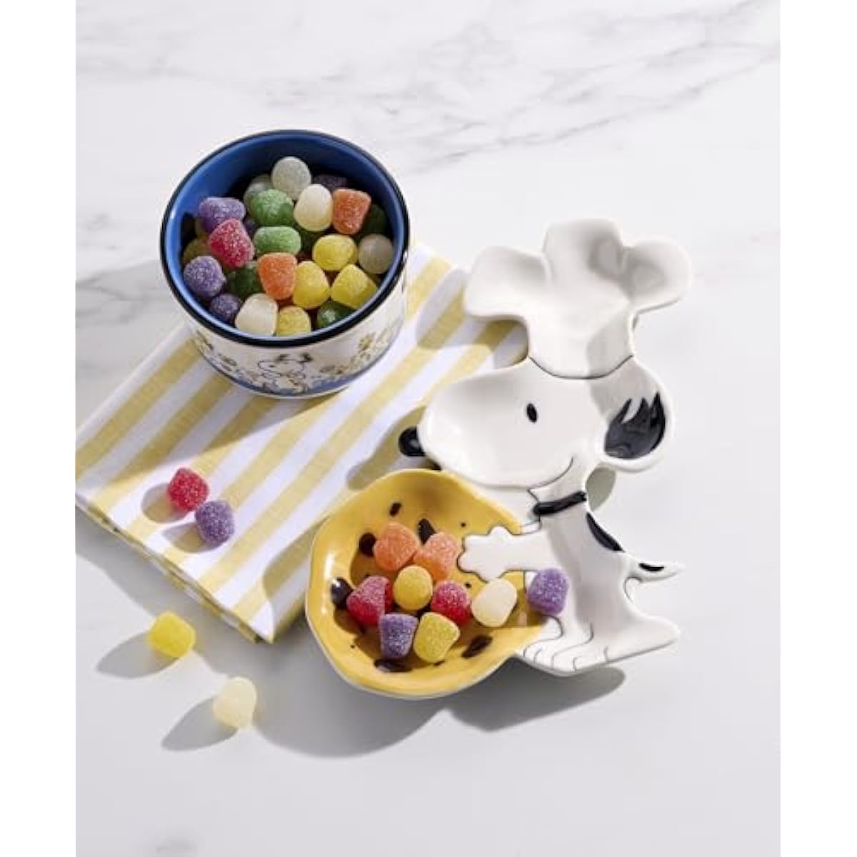 Lenox 897575 Chef Snoopy Candy Dish