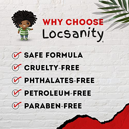 Locsanity Loc Spray BOLD Daily Moisturizing Spray for Locs, Dreadlocks - Lightweight Scalp & Hair Refresher, Natural Conditioning Spray for Dreads, Braids, Sisterlocks (8 fl oz)