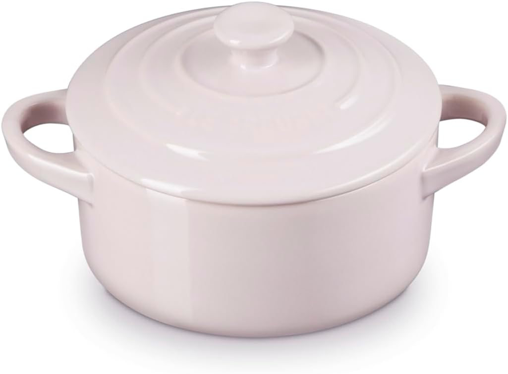Le Creuset Stoneware Mini Round Cocotte, 8 oz., Soleil