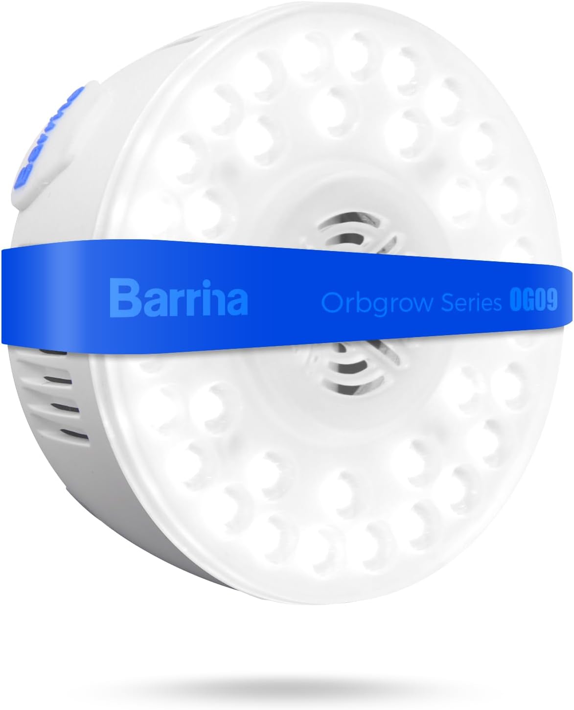 Barrina Orbgrow OG09 Puck Grow Light, 5000K 18W(2 x 9W, 270 Watt Equiv), Full Spectrum Plant Light for Indoor Plants, Magnetic & Linkable with Timer, 5 Levels Dimmable for Plant Shelf, 2 Packs