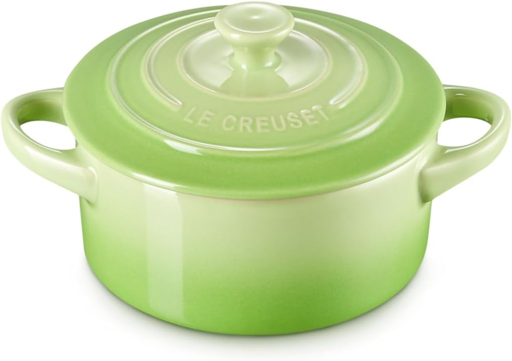 Le Creuset Stoneware Mini Round Cocotte, 8 oz., Soleil