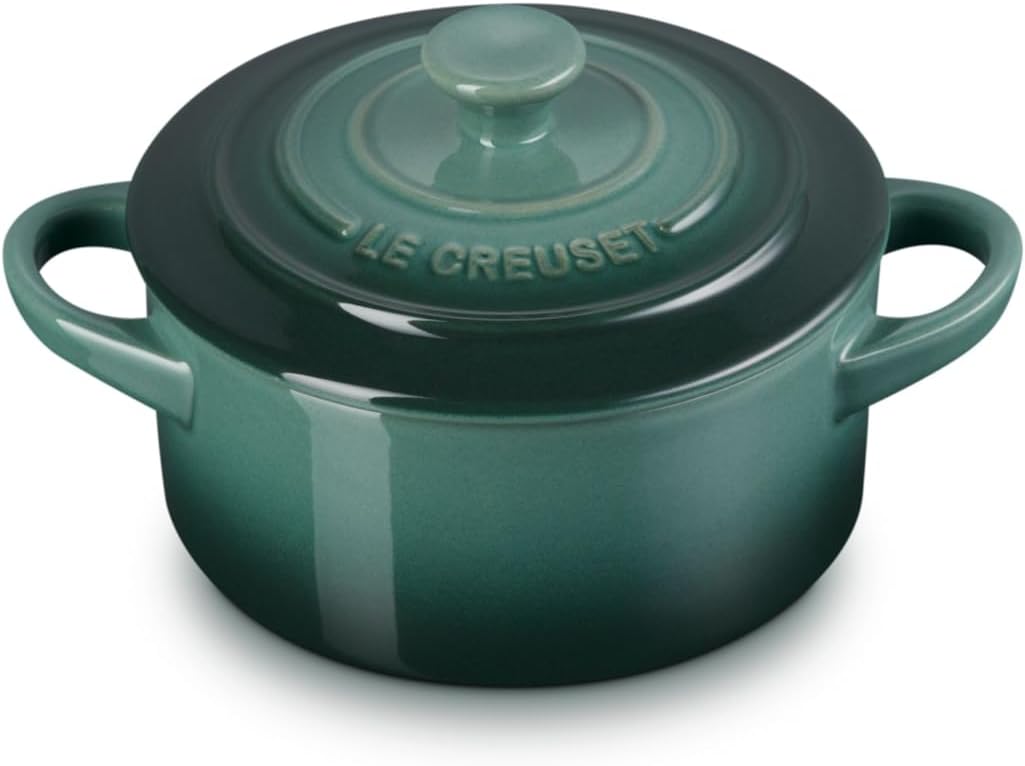 Le Creuset Stoneware Mini Round Cocotte, 8 oz., Soleil