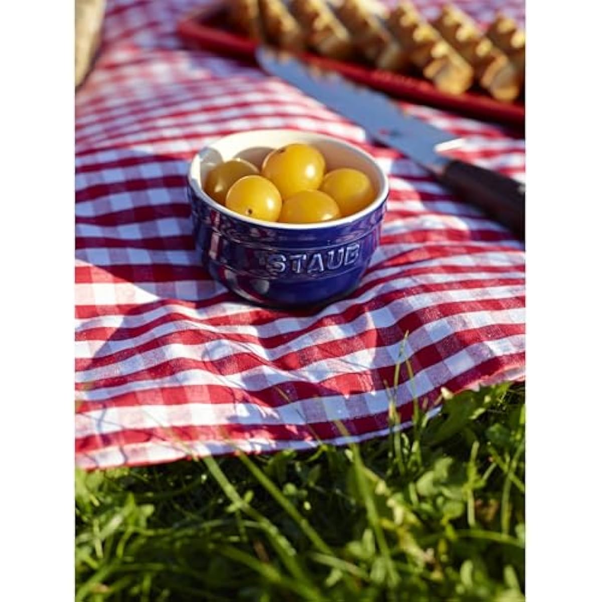 STAUB Ceramic Prep Bowl Set, 2-piece, Dark Blue