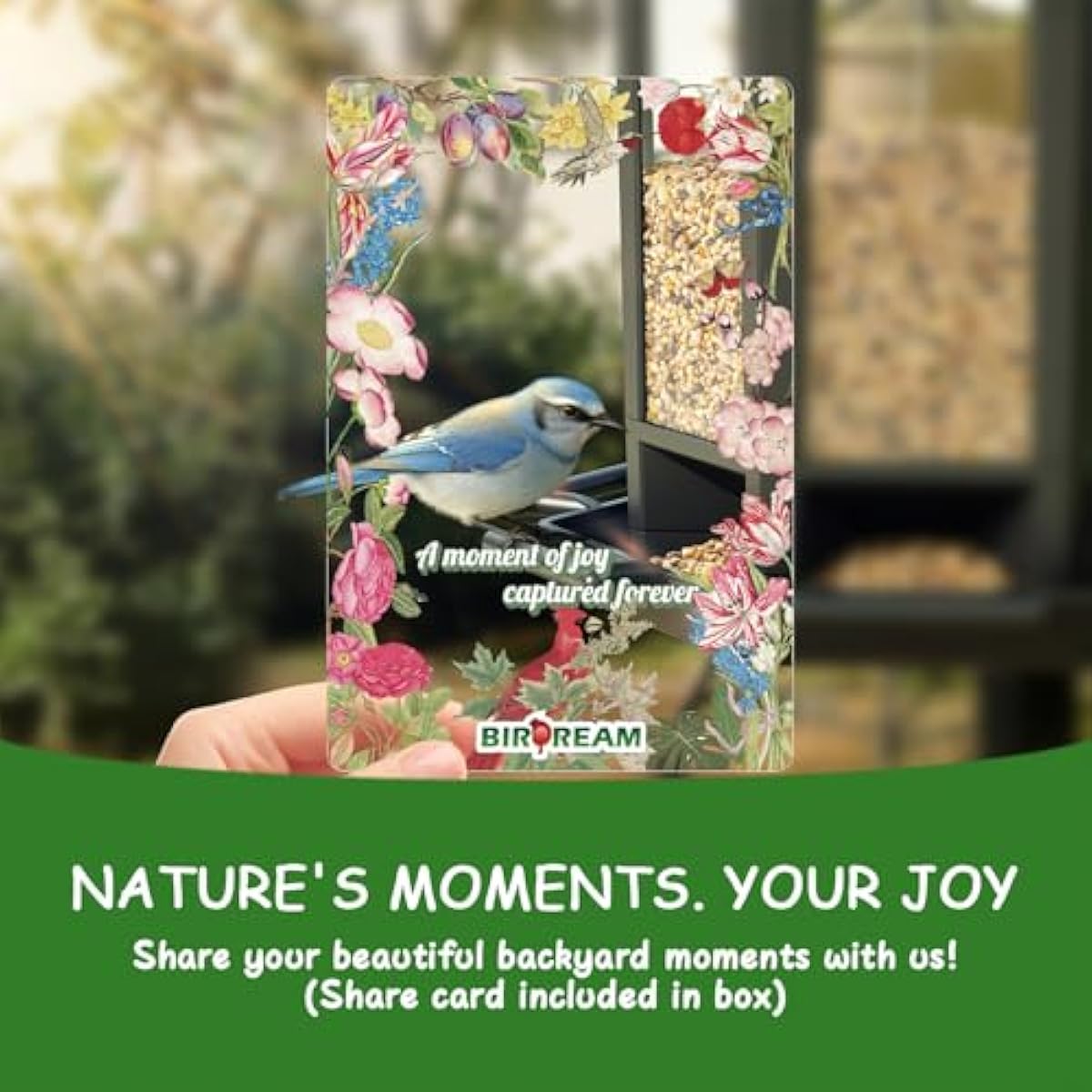 Birdream 2 Pack Bird Feeders for Outdoor Hanging, Retro Pagoda Design Fun Installation Bird Feeder, Attracting Wild Birds Chickadees Goldfinches Cardinals Finches and Sparrows