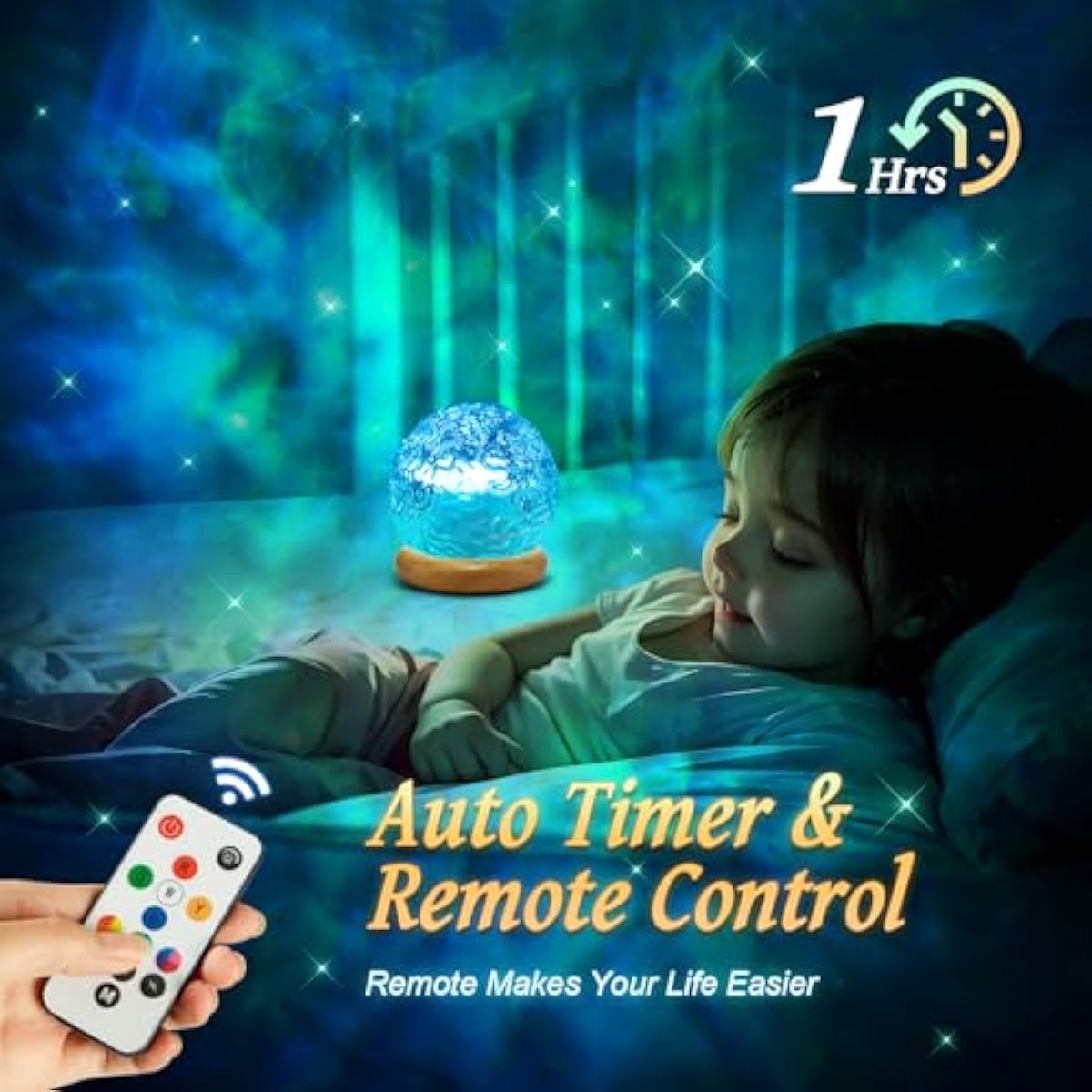 Ambient Lighting, 216 Modes Mood Lighting, 3-in-1 Sunset Lamp & Ocean Lamp & Northern Lights Projector with Remote, Room Lights for Bedroom,Gifts for Teenage Girls,13 Year Old Girl Gifts