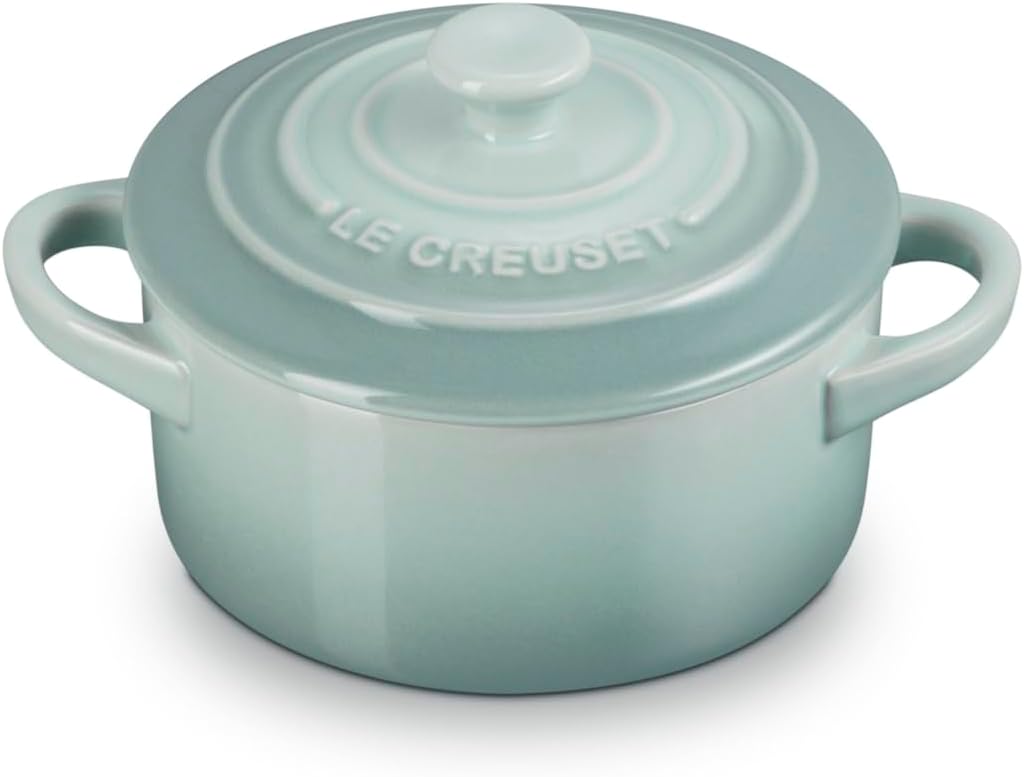 Le Creuset Stoneware Mini Round Cocotte, 8 oz., Soleil