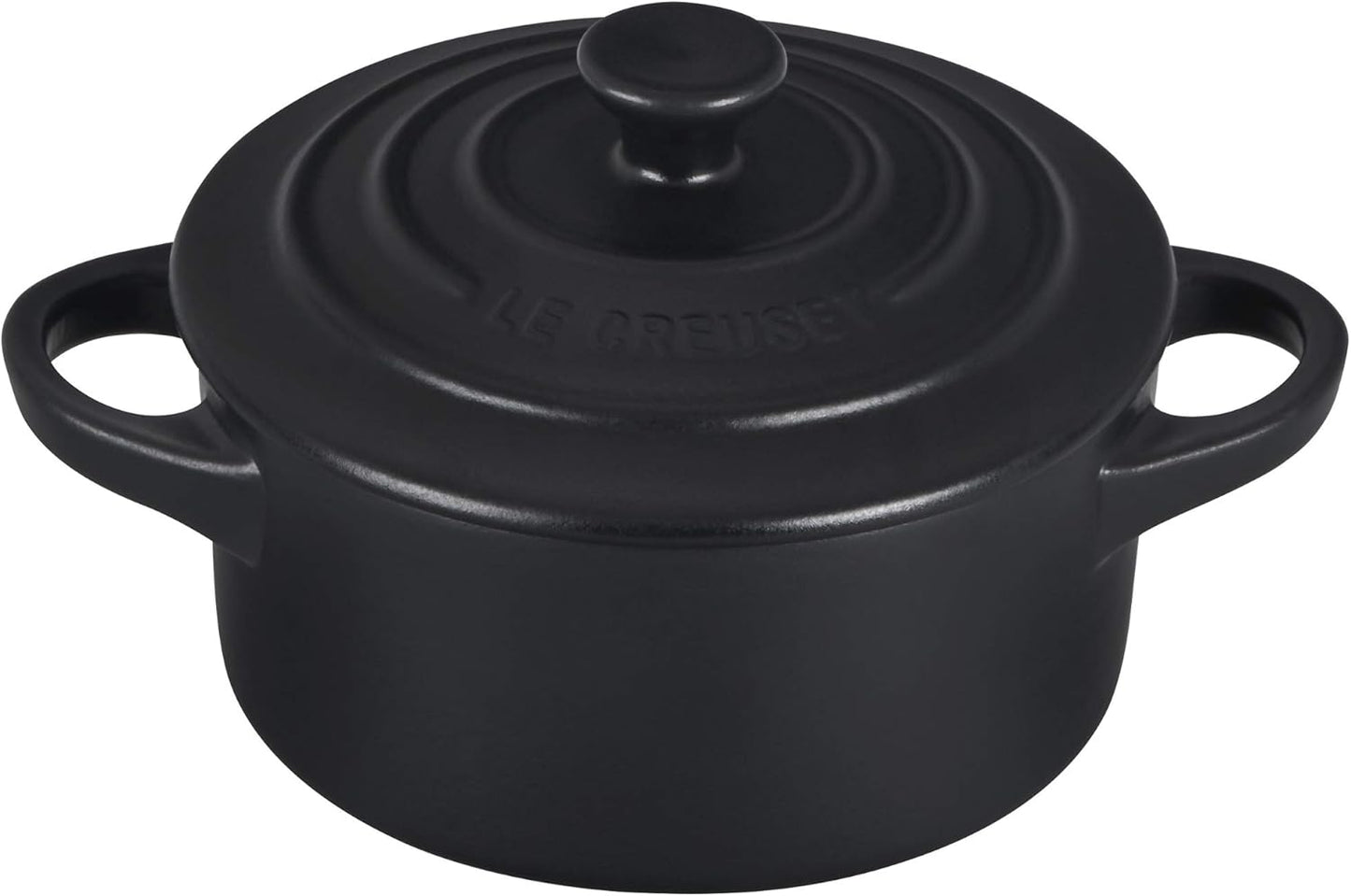 Le Creuset Stoneware Mini Round Cocotte, 8 oz., Soleil
