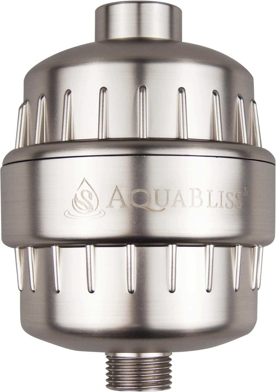 AquaBliss High Output Revitalizing Shower Filter - Reduces Dry Itchy Skin, Dandruff, Eczema, and Dramatically Improves The Condition of Your Skin, Hair and Nails - Chrome (SF100)