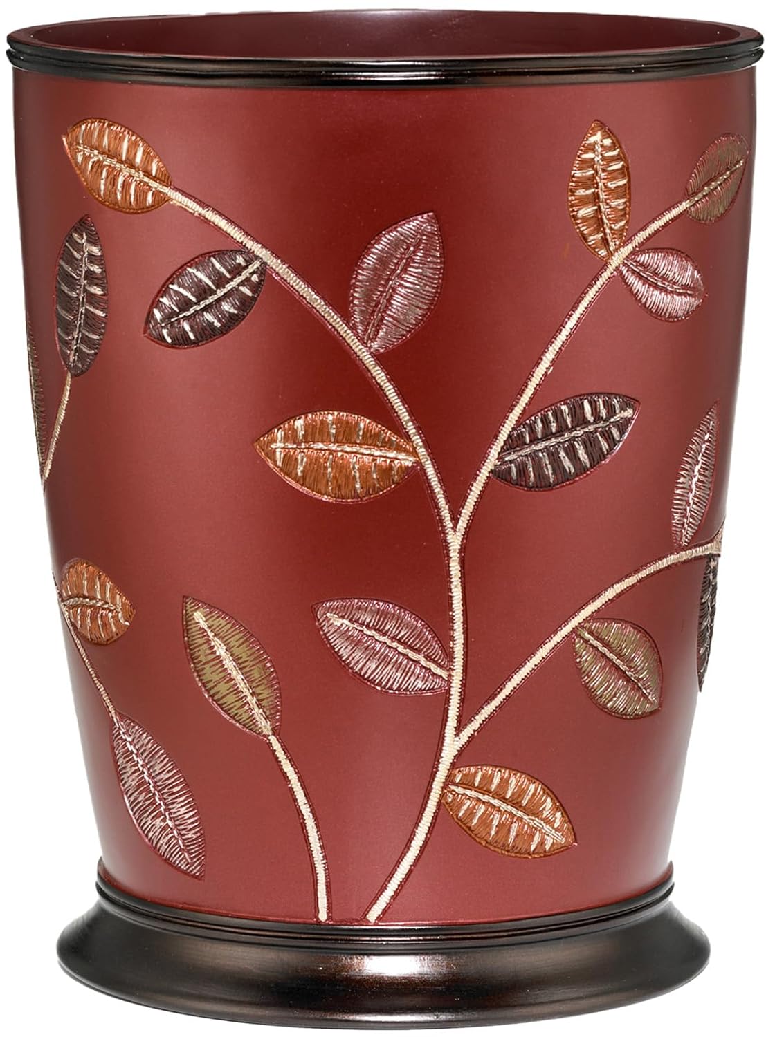 Zahari Home Decorative Trash Can for Bathroom, Office & Bedroom - 2.1 Gallons Stylish & Small Trash Can for Dorms, Desktop & Restroom - Chic Waste Basket for Compact Spaces, Capri