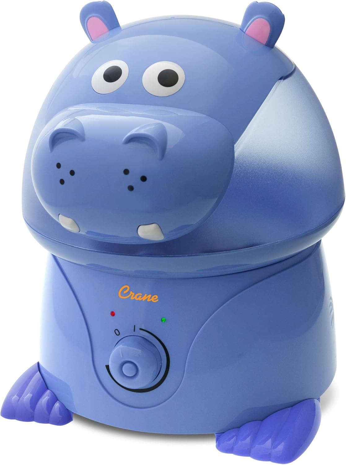 Crane 1 Gallon Animal Cool Mist Ultrasonic Humidifier for Kids' Bedroom and Nursery, Automatic Shut off, Adjustable Output, Fox
