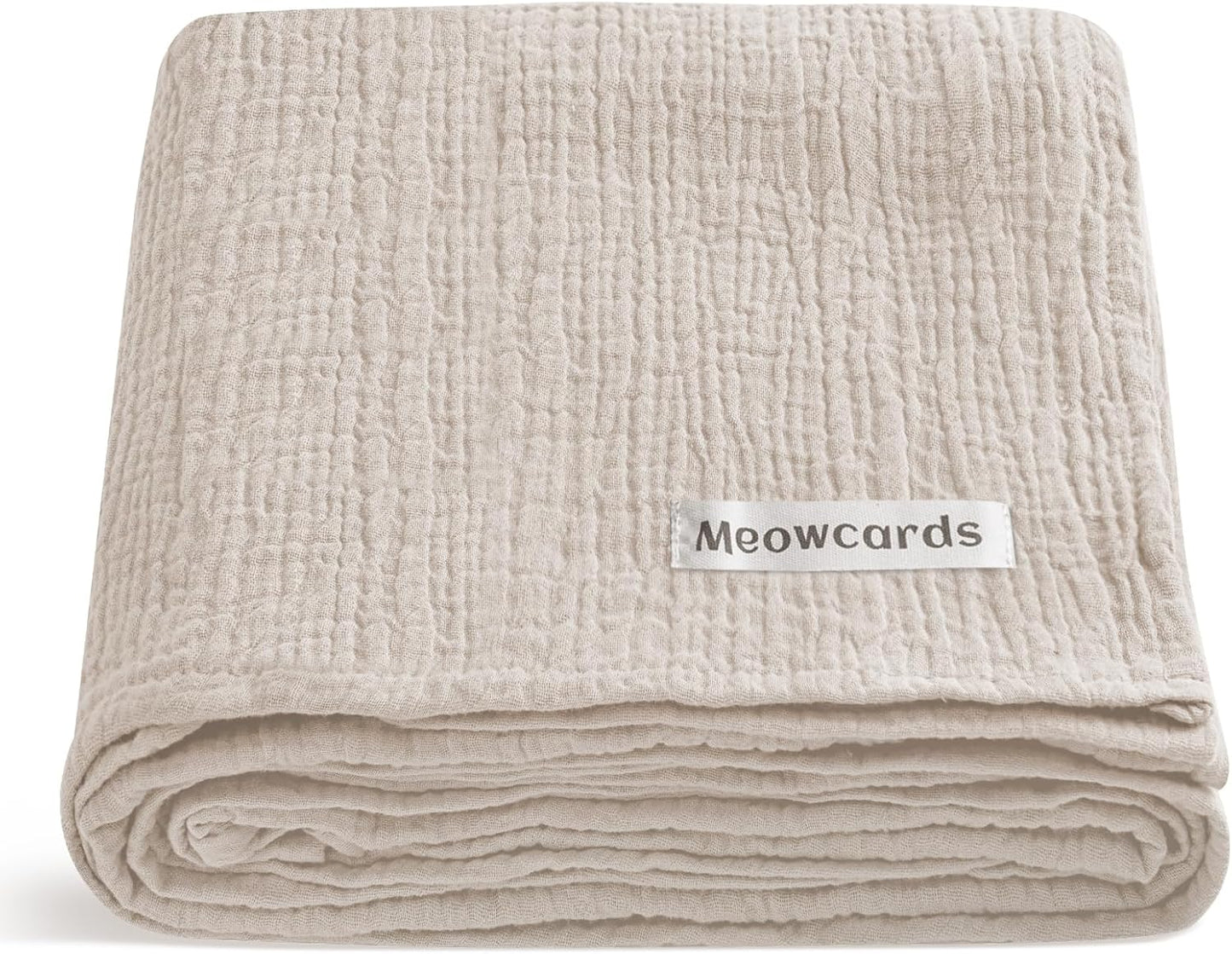 Muslin Ruffled Baby Blanket, Extra Large 52 x 52 Inches, Soft Breathable Cotton Crib Blanket for Newborn Infant Toddler (Hoppy Dreams-Ruffled, Printed)