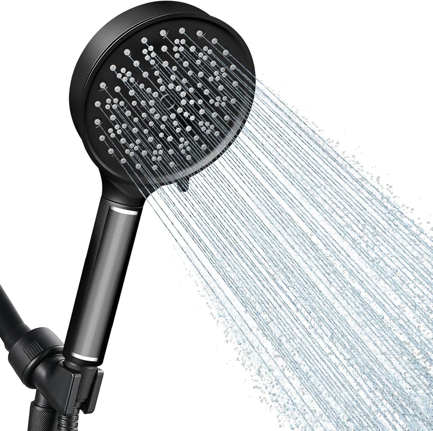 Cobbe Filtered Shower Head with Handheld, High Pressure 6 Spray Mode Showerhead with Filters, Water Softener Filters Beads for Hard Water - Remove Chlorine - Reduces Dry Itchy Skin, Chrome